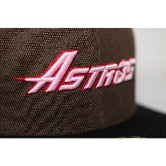 Houston Astros "Travis Scott Mocha" Fitted Hat Size 7 - Picture 2 of 4